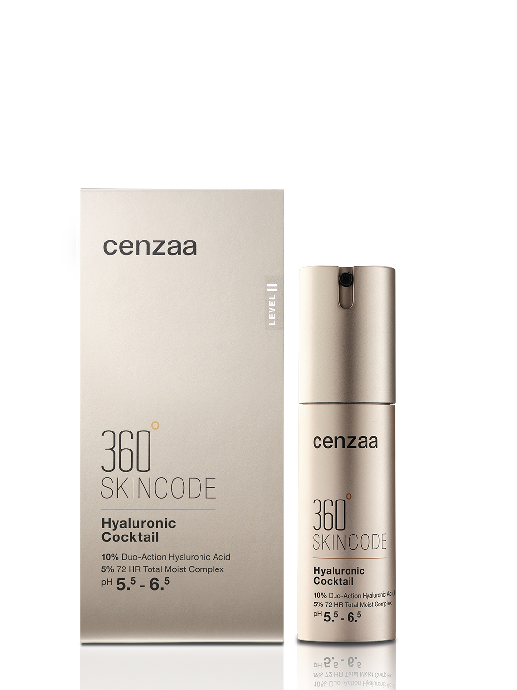 Cenzaa hyaluronic 360 skincode
